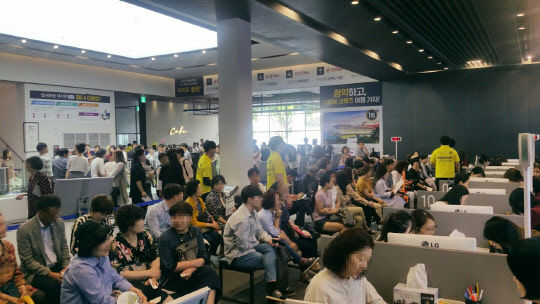 힐스테이트 데시앙 도남 견본주택. 현대·태영건설 제공